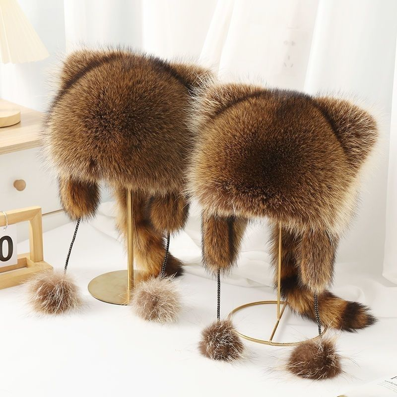 š„Last Day 70% OFFšHandmade Imitation Raccoon Fur Hat