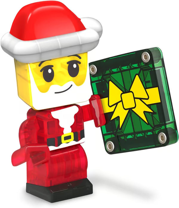 Advent Calendar 34-Piece Magnetic Construction Set, The Original Magnetic Building Brand-Buy 1
