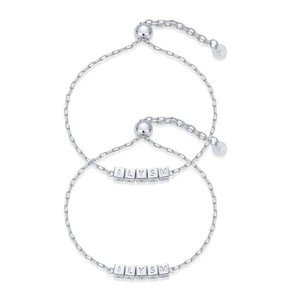 🔥Last Day 70% OFF🔥Heart Duo Charm Solitaire Bracelet