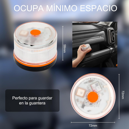 ⭐ÚLTIMAS 3 HORAS: 70% DE DESCUENTO⭐Luz de Emergencia V16 DGT 3.0 – Aprobada 2026, Magnética IP54 – Cumple con la Normativa 2026