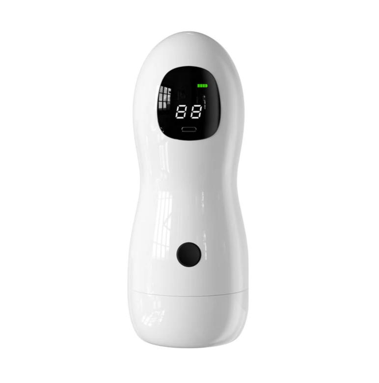 Smart Vibrating & Voice Interactive Male Masturbator - Realistic Feel, Adult Toy for Men