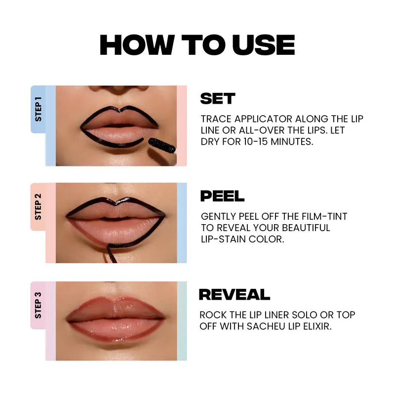 🔥BUY 1 GET 1 FREE ✨NEWYUO LIP LINER STAY-N - Peel-Off Lip Liner Stain