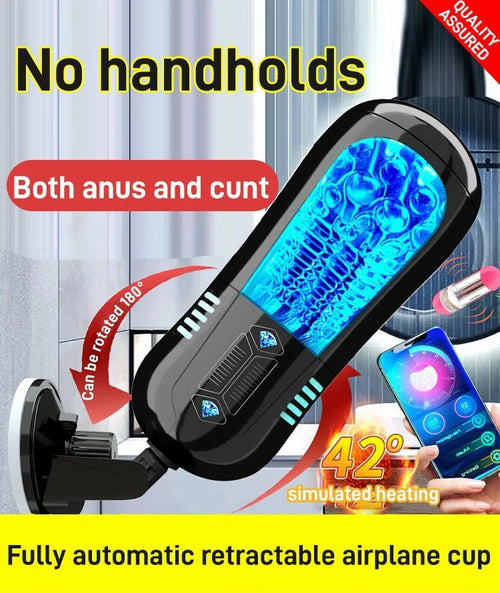 [Discreet Delivery] Fully automatic, hands-free retractable relaxation cup