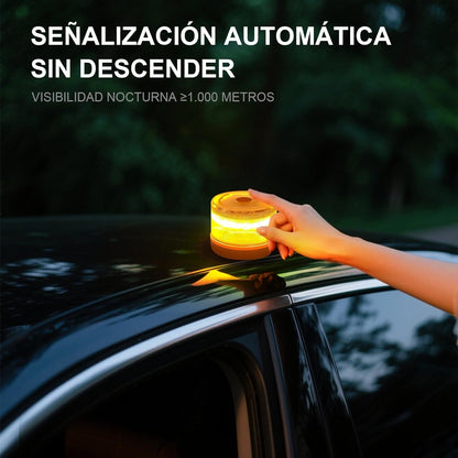 ⭐ÚLTIMAS 3 HORAS: 70% DE DESCUENTO⭐Luz de Emergencia V16 DGT 3.0 – Aprobada 2026, Magnética IP54 – Cumple con la Normativa 2026