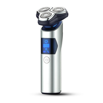 Triple-Head Electric Rotary Shaver