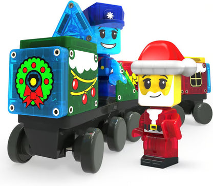 Advent Calendar 34-Piece Magnetic Construction Set, The Original Magnetic Building Brand-Buy 1