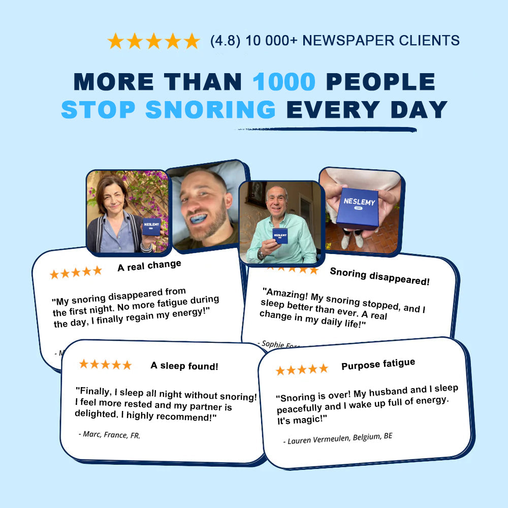 NESLEMY™  Professional intelligent anti-snoring device
