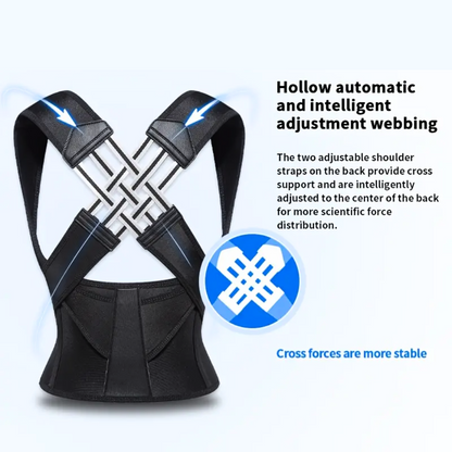 👨‍⚕️ Adjustable Back and Shoulder Posture Corrector (Unisex)
