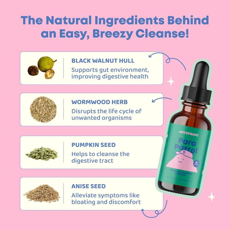 JoLSpring Natural Liquid Cleanse – Digestive Support for a Healthy Gut Wellness Balance Supplement