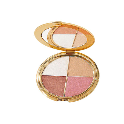🥂Last 3 hours 60% off⏰eye & cheek palette - eyeshadow and highlighter makeup (with Detachable Brush)