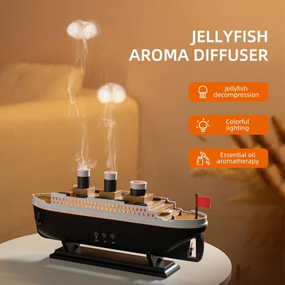 Mistanic 2-in-1 Ship Humidifier