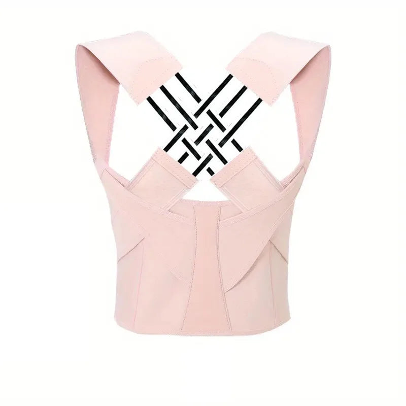 👨‍⚕️ Adjustable Back and Shoulder Posture Corrector (Unisex)